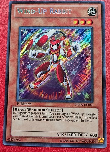 Wind up rabbit - 1x, yu-gi-oh!