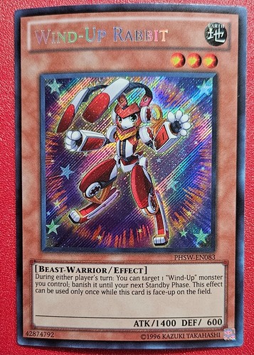Wind up rabbit - yu-gi-oh!,